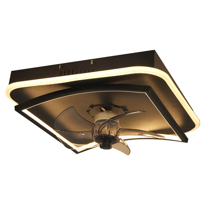 Ventilateur de plafond avec lumière et télécommande