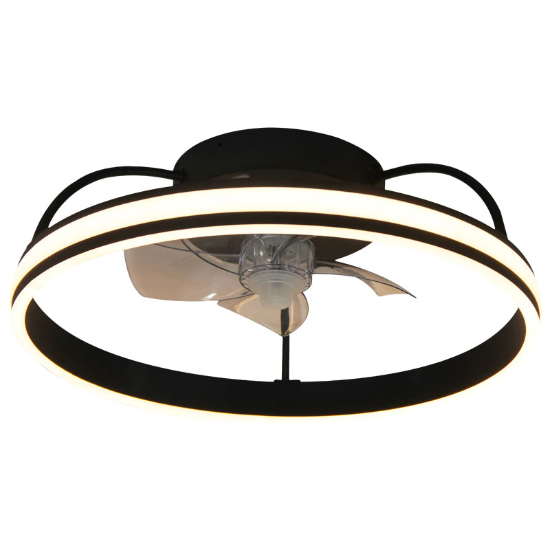 Lampe de ventilateur de plafond à profil bas