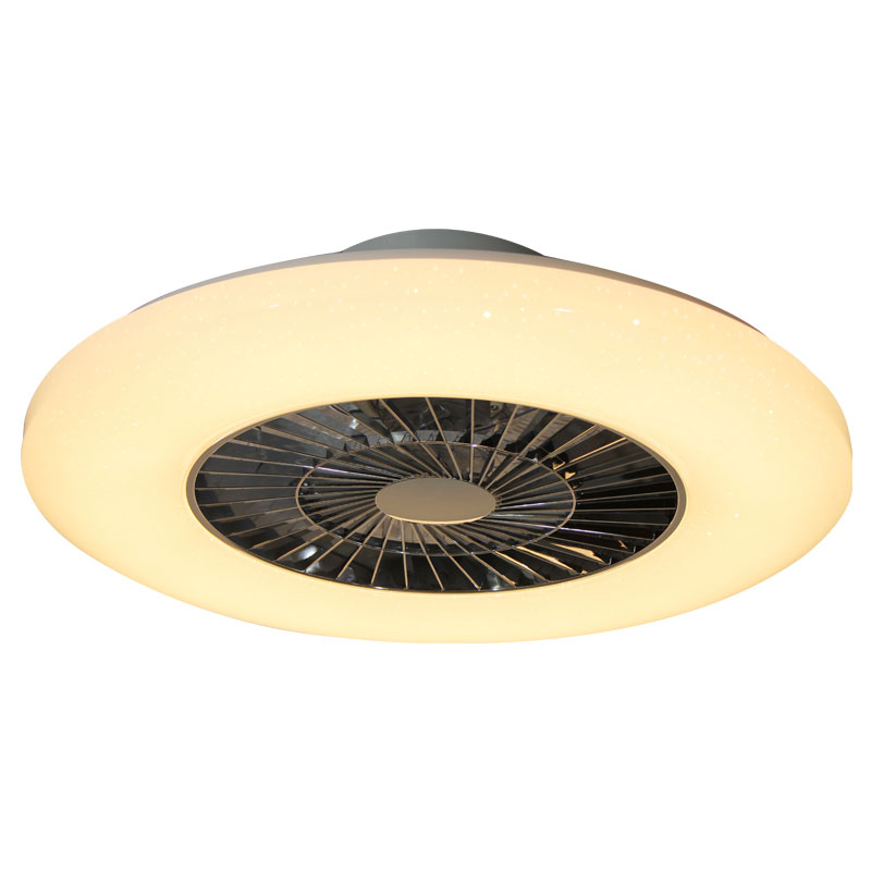 Lampe de ventilateur de plafonnier en plastique