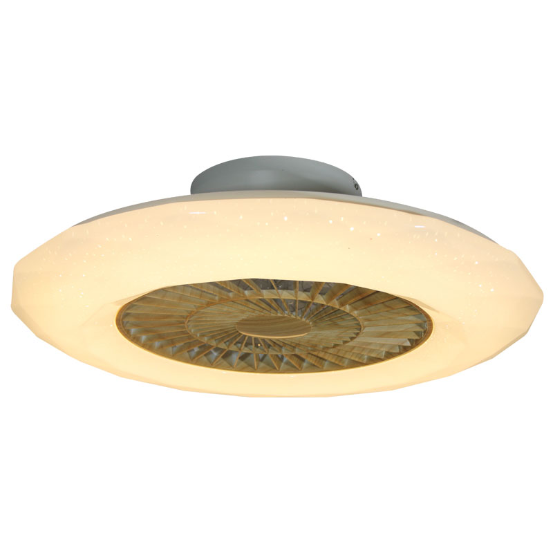 Lampe de ventilateur de plafond à couverture décorative